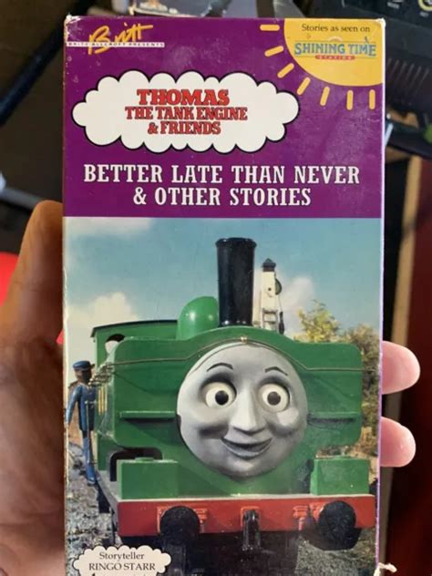 Thomas The Tank Engine Better Late Than Never Other Stories Vhs