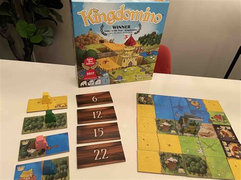 How To Play Kingdomino 2 4 Players Board Game Setup And Review