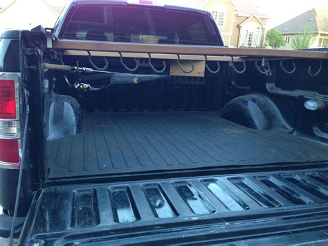 Diy Fishing Rod Holder And Pole Rack For 5 Foot Truck Bed Diy