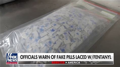 Dea Labs Inundated With Fake Pills Laced With Fentanyl Fox News Video