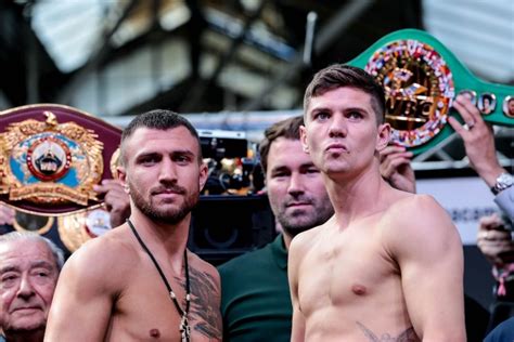 Weigh In Results Lomachenko Vs Campbell ROUND BY ROUND BOXING