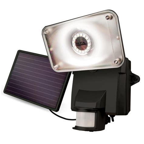 Check out the list of the best floodlight cameras. Maxsa® Motion-activated Solar LED Security Floodlight ...