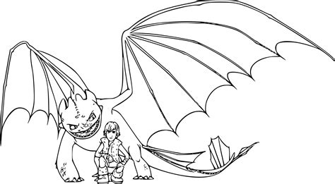 Brillant Coloriage Dragon Krokmou Gallery Dragon Coloring Page