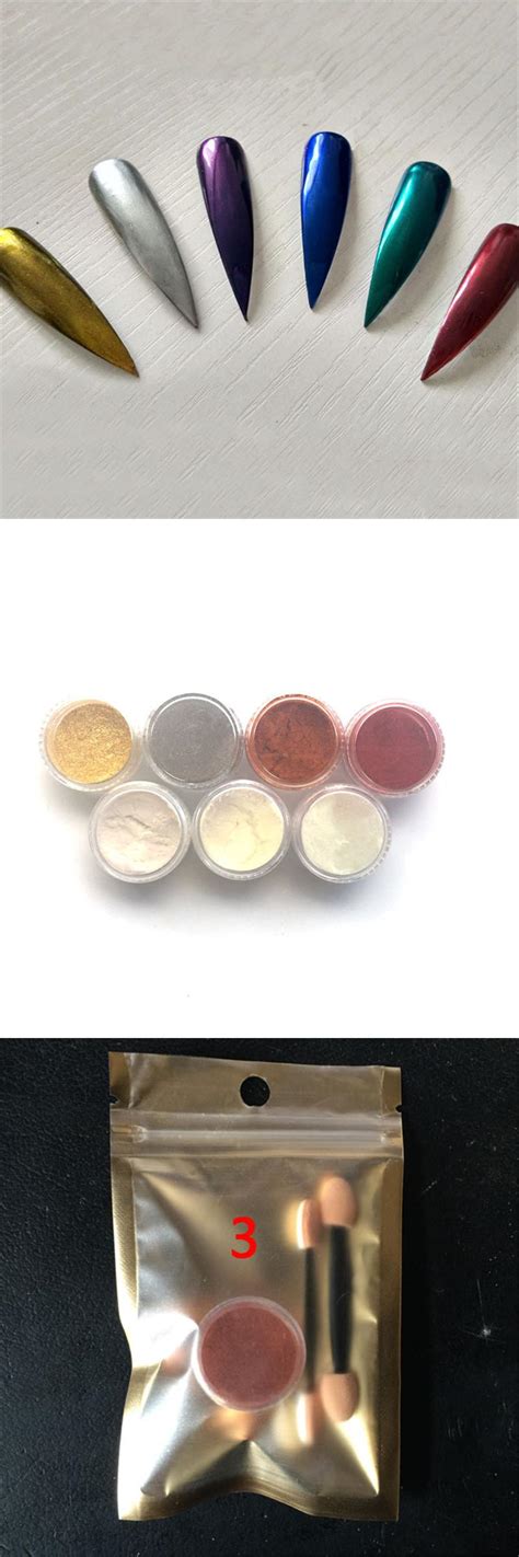 Visit To Buy Hot 1gbox Shinning Mirror Nail Glitter Powder Use With