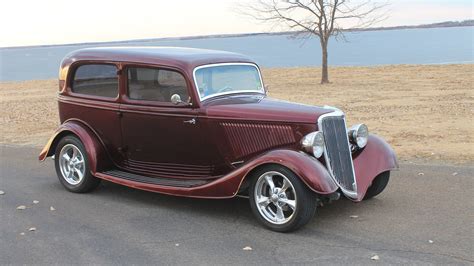 1934 Ford Deluxe Sedan Presented As Lot S86 At Kansas City Mo Hot