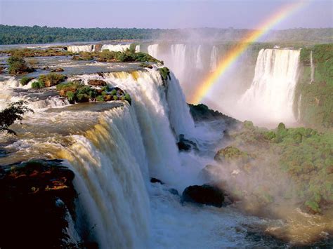 Espectacular Vista De Las Cataratas Del Iguazú