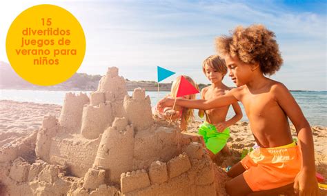Ya lo sabes, siempre lo decimos: 15 juegos de verano para niños (diversión al aire libre)