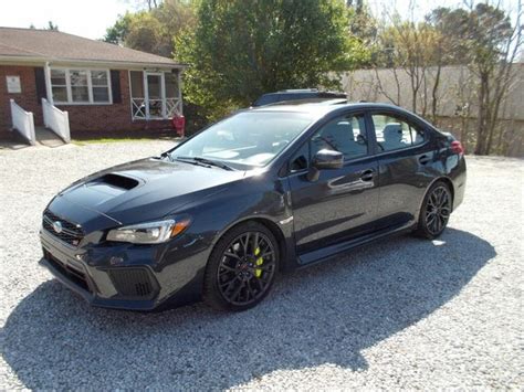 2019 Edition Limited Awd With Low Profile Spoiler Subaru Wrx Sti For