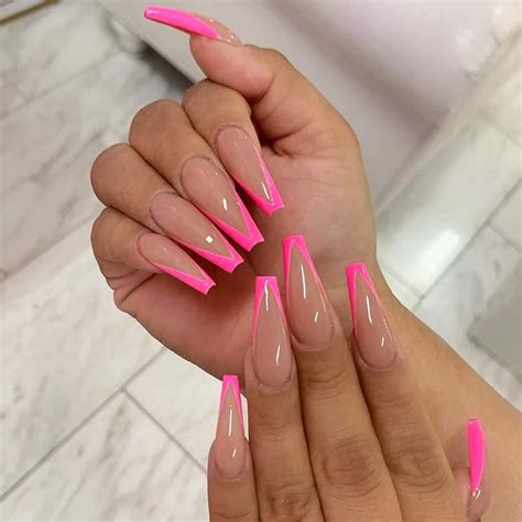 Medium French Tip Nails | ubicaciondepersonas.cdmx.gob.mx