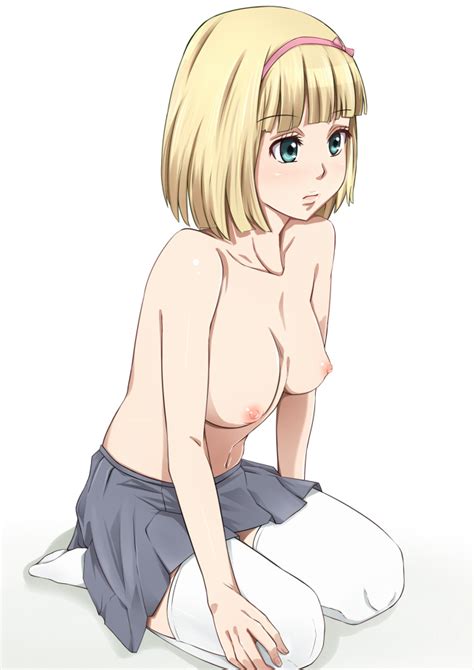 Ichihisa Moriyama Shiemi Ao No Exorcist 1girl Blonde Hair Breasts Female Focus Green Eyes