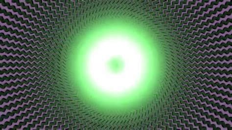 Abstract Hypnotic Green Tunnel Flashes — Stock Video © Kazibana 201123110