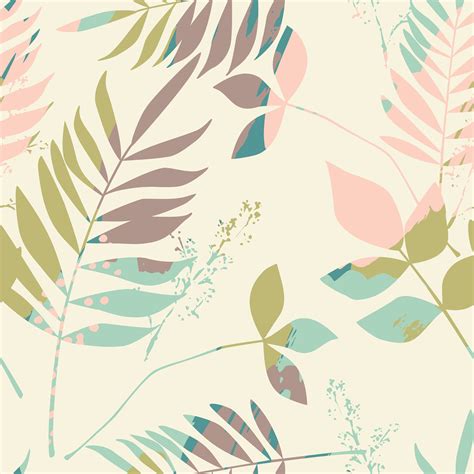 Trendy Floral Pattern Clothong Trendy Seamless Floral Pattern Vector