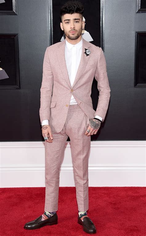Zayn Malik From 2018 Grammys Red Carpet Fashion E News