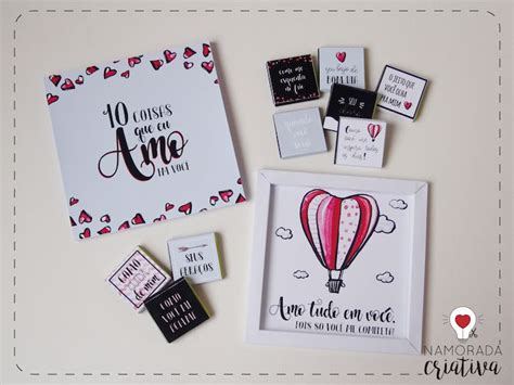 Basta incluir vários dos seus chocolates favoritos em uma caixinha. DIY: Cartão Chocolate "10 coisas que eu amo em você ...
