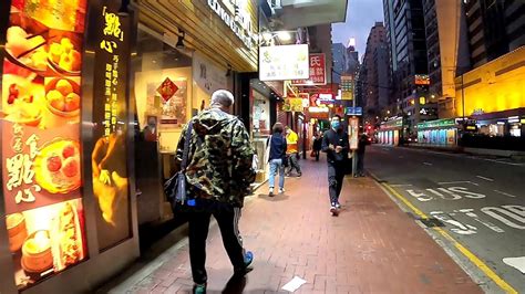 Night Walk From Wan Chai To Causeway Bay Hong Kong Youtube