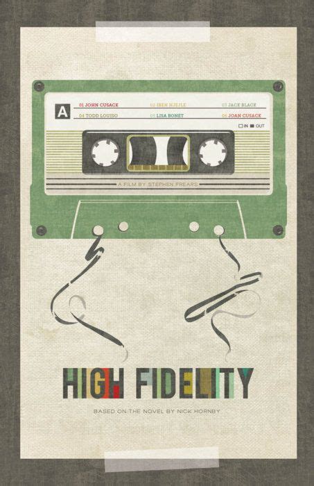 High Fidelity With Images Movie Posters Minimalist Alternative