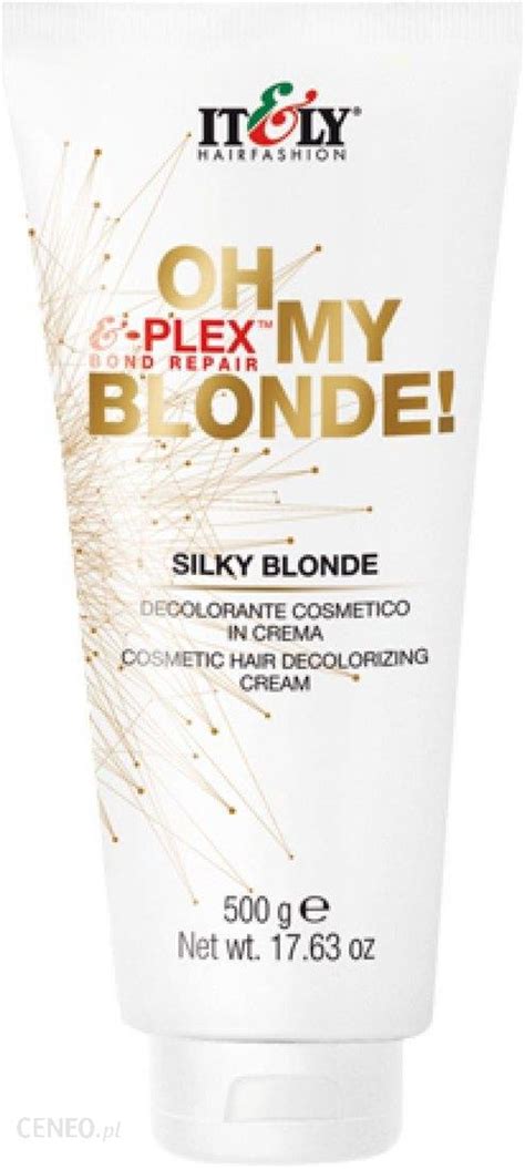 Itely Hairfashion Oh My Blonde Silky Blonde Krem Rozjaśniający Do Włosów 500ml Opinie I Ceny