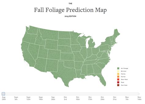 Fall Foliage Prediction Map Will Help You Capture The Best Fall Photos