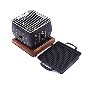 I have it for a week now and already used twice even if it is 2 degrees outside. Mini Japanese BBQ Grill, Portable Indoor/Outdoor Charcoal ...