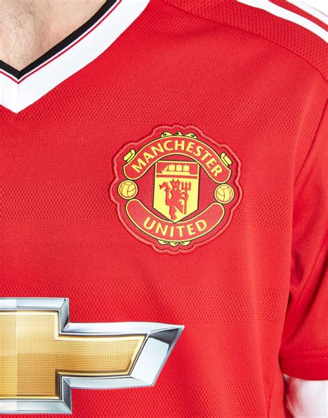 Manchester United 1516 Adidas Home Kit 1516 Kits Football Shirt Blog