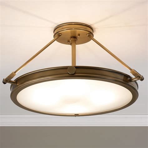Ceiling lights, semi flush mount crystal ceiling light fixture, retro industrial pendant light black metal cage rustic lighting fixture for farmhouse kitchen hallway bedroom living room. Mid-Century Retro Ceiling Light - Large - Shades of Light