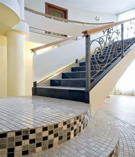 Select category accessories by appointment concrete tile for the steps of the street porch must be slip resistant, as in winter the temperature often rises above. 50 Staircases With Tile Flooring (Photos)