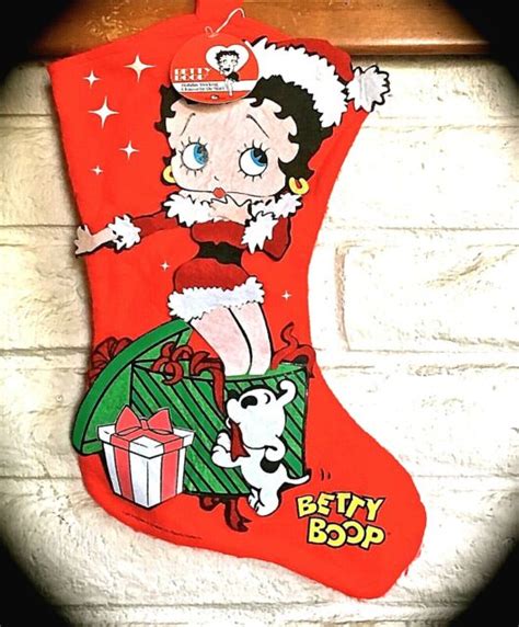 Betty Boop Christmas Stocking New Ebay