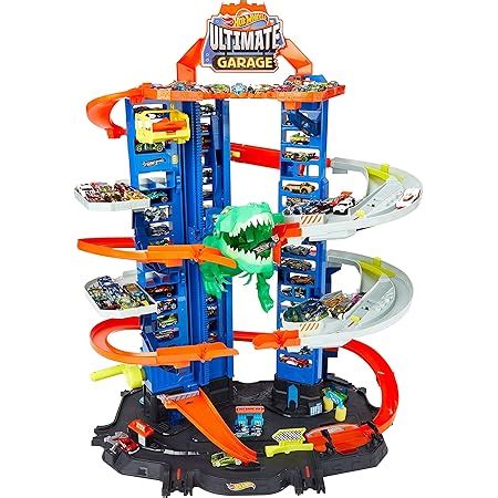 Hot Wheels City Ultimate Garage Multi Level Track Playset With Cars