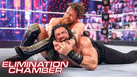 Daniel Bryan Vs Wwe Universal Champion Roman Reigns At Elimination Chamber