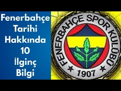 Yaşam biter, destek asla bitmez çünkü biz fenerbahçeliyiz. Fenerbahçe Tarihi Hakkında 10 İlginç Bilgi - YouTube