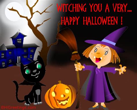 Send Ecards Happy Halloween Wishes Witchy Halloween