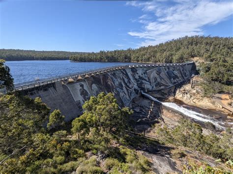 Wellington Dam At Full Capacity Worsley Wa Perth