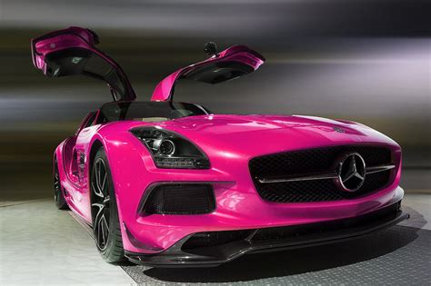 Pink 2014 Mercedes Benz Sls Amg Photograph By Jerome Obille
