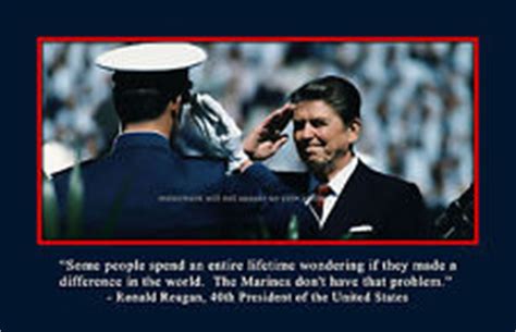 Archived from the original on. Ronald Reagan Quotes About The Marines. QuotesGram