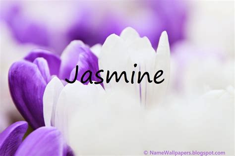 Jasmine Name Wallpapers Jasmine ~ Name Wallpaper Urdu Name Meaning Name Images Logo Signature