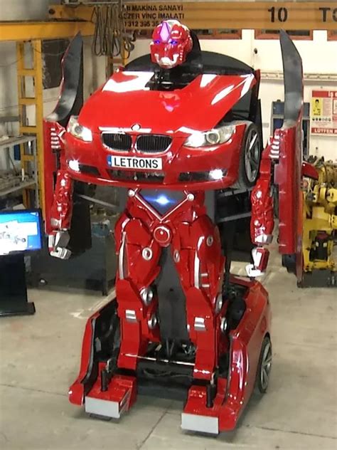 Real Life Transformers Car Changes From Sporty Bmw Into A Robot And