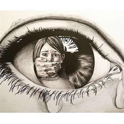 Emotional Drawing By Agentletouchofart ️ Emotional Drawings Dark Art Drawings Emotional Art