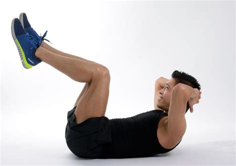Man Doing Abdominal Exercise Fitness Free Image Download