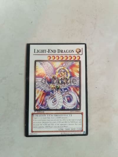 Light End Dragon Yu Gi Oh Card Board Card Games 198382859