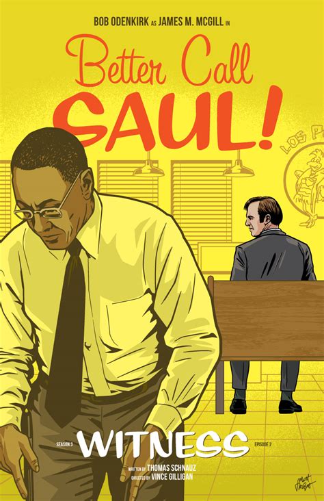 Better Call Saul Poster Better Call Saul Season 3 Episode 1 Poster By