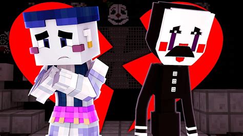 Puppet And Ballora Fight Minecraft Fnaf Sister Location Roleplay Youtube