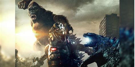 Godzilla Vs Kong Art Imagines The Titans Battling Against Mechagodzilla