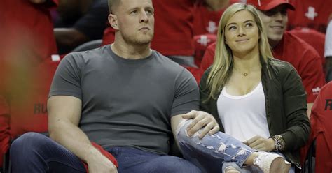 Here's a montage with some of the highlights. J.J. Watt on wedding planning: Expect an open bar