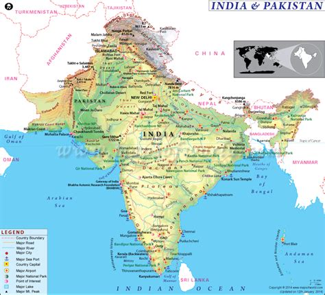 Bypassing pakistan afghanistan india iran and chabahar future. Map of India and Pakistan | India map, Pakistan map, India, pakistan