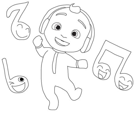 Little Johnny Coloring Page Free Printable Coloring Pages For Kids