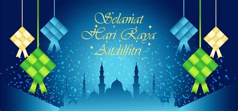 Selamat hari raya haji to all our muslim fans! Selamat Hari Raya Aidilfitri Template Latar Belakang ...