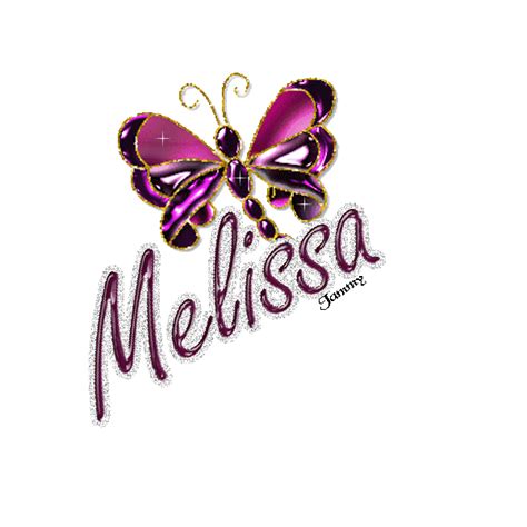 Melissa Glitter Graphics Glitter Text First Names Dragon Fly