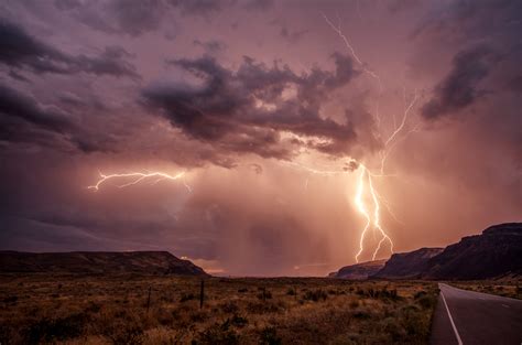 Environment Thunderstorm Extreme Weather Storm Cloud Power Desert