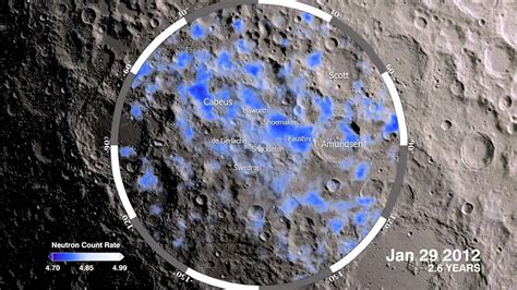 5 Mars 1998 La Nasa A Annoncé Découverte Deau Gelée Sur La Lune