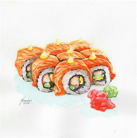 Watercolor Food Art At Explore Collection Of